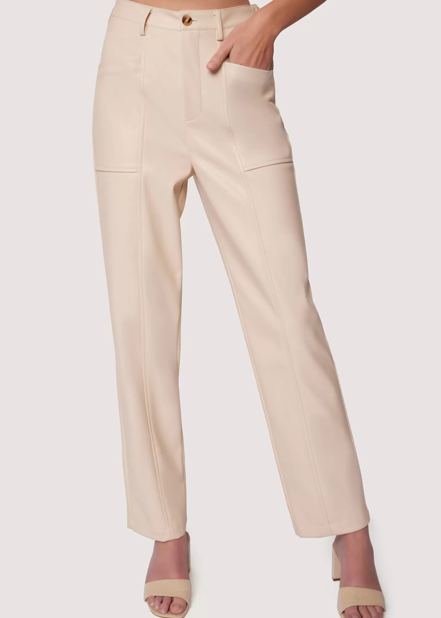 Lost + Wander Sets*Brunch Affair Straight Leg Pants CREAM