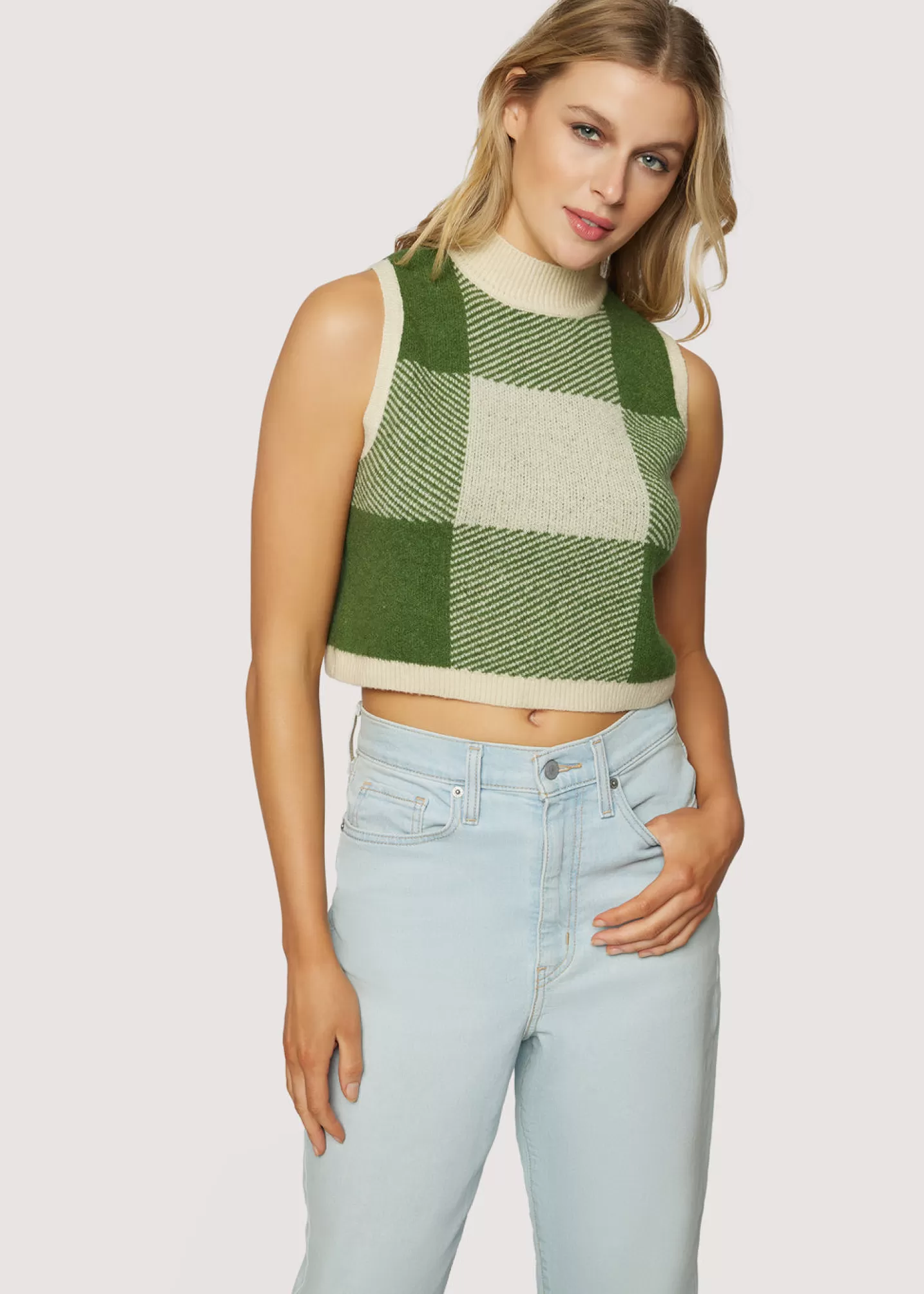 Lost + Wander Sets*Forest School Crop Top FOREST GINGHAM