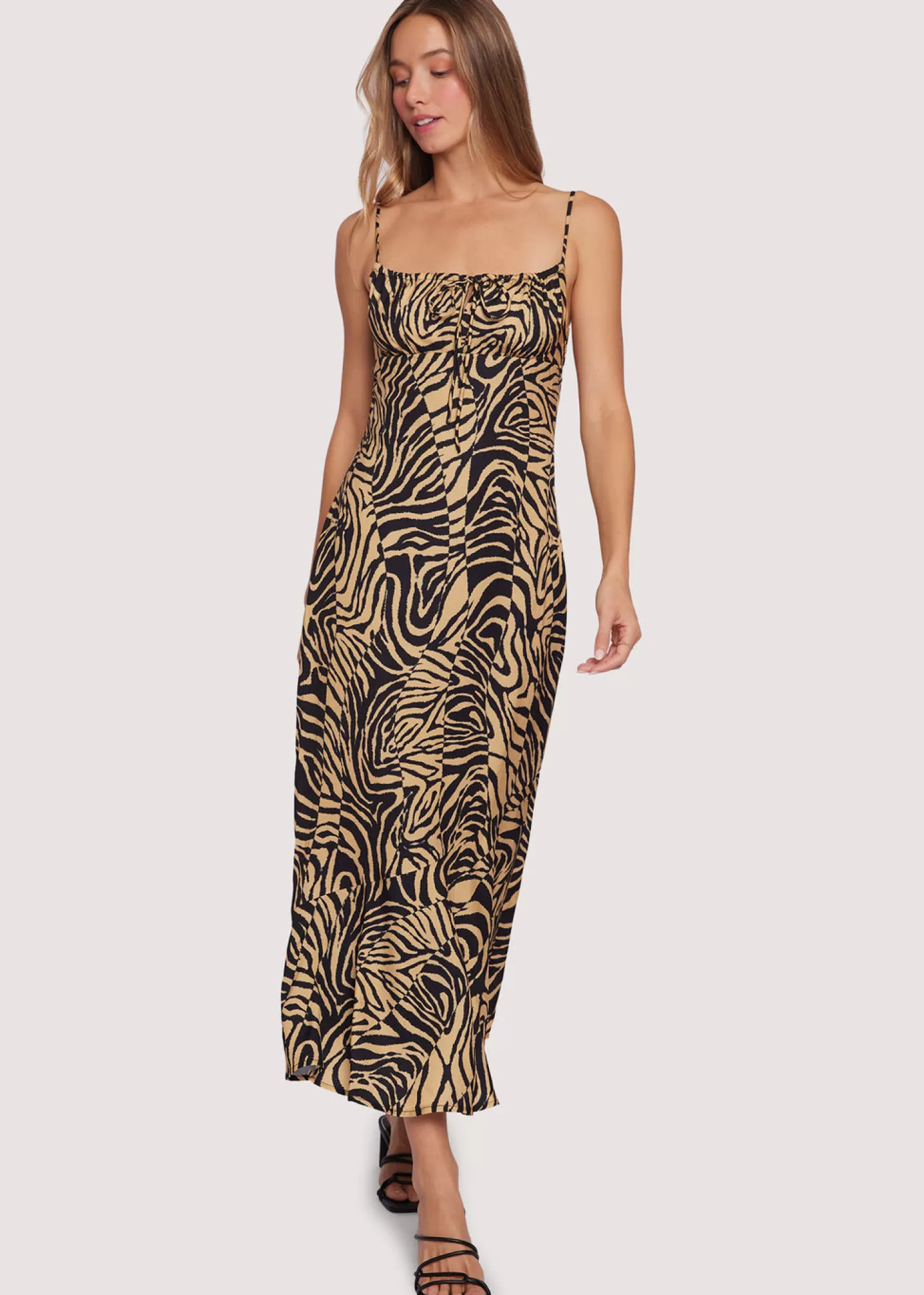 Lost + Wander Dresses*Helena Love Maxi Dress BLACK-TAN