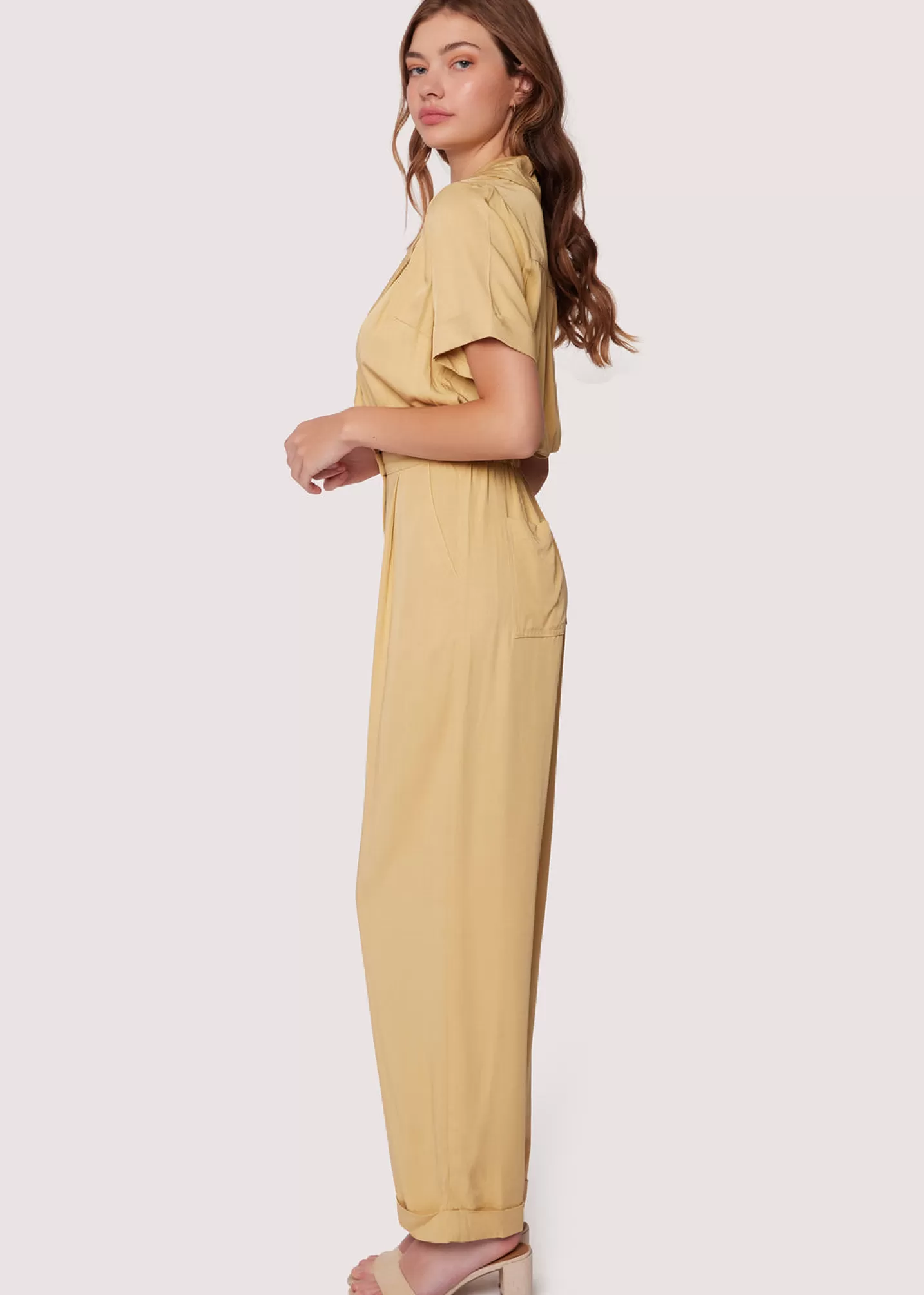 Lost + Wander Romper and Jumpsuits*Limoncello Jumpsuit MELLOW-YELLOW