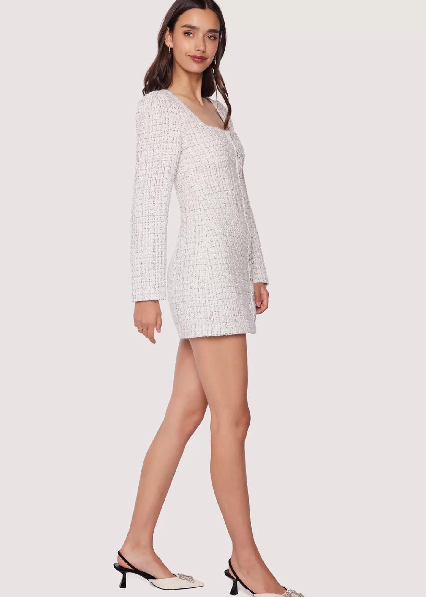 Lost + Wander Dresses*Louise Mini Dress OFF-WHITE-MULTI