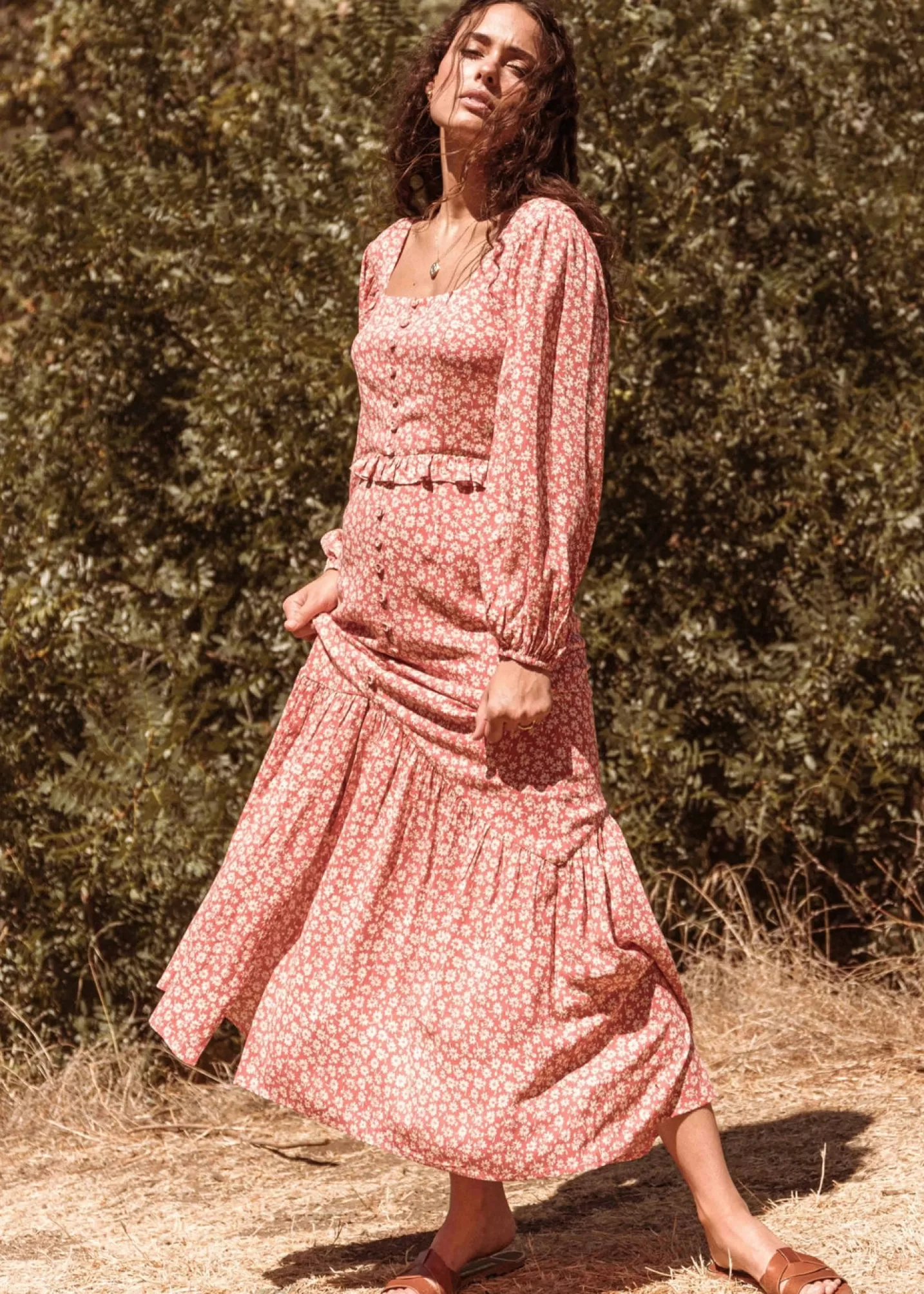 Lost + Wander Dresses*Madison Maxi Dress CORAL