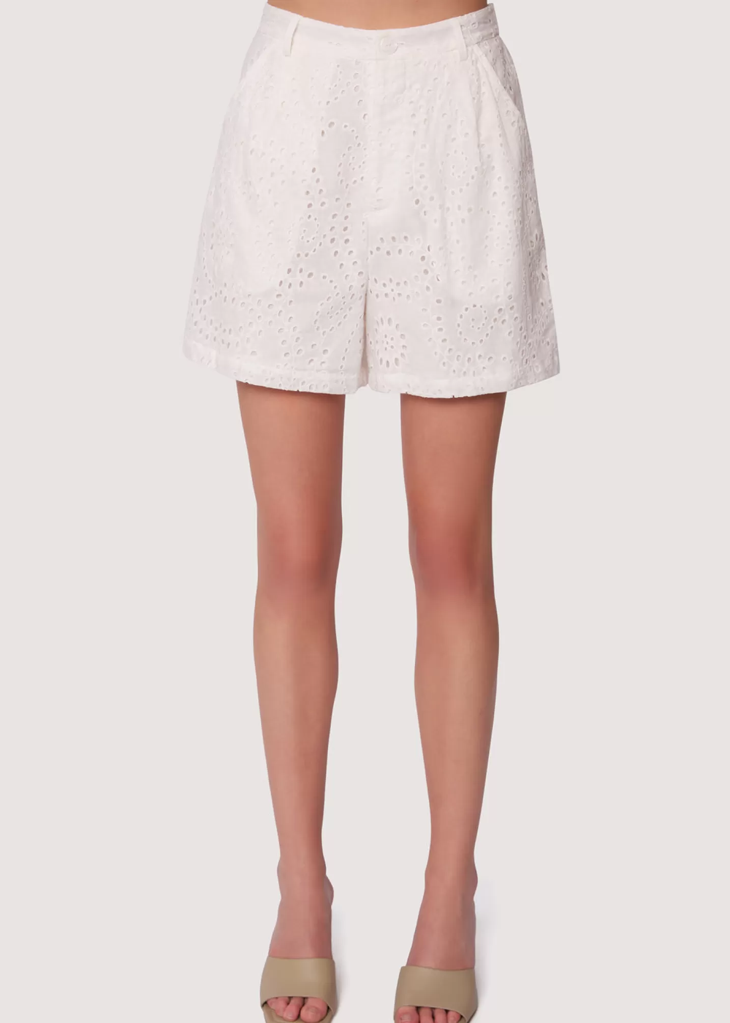 Lost + Wander Sets*Petals Of The Sky Shorts WHITE