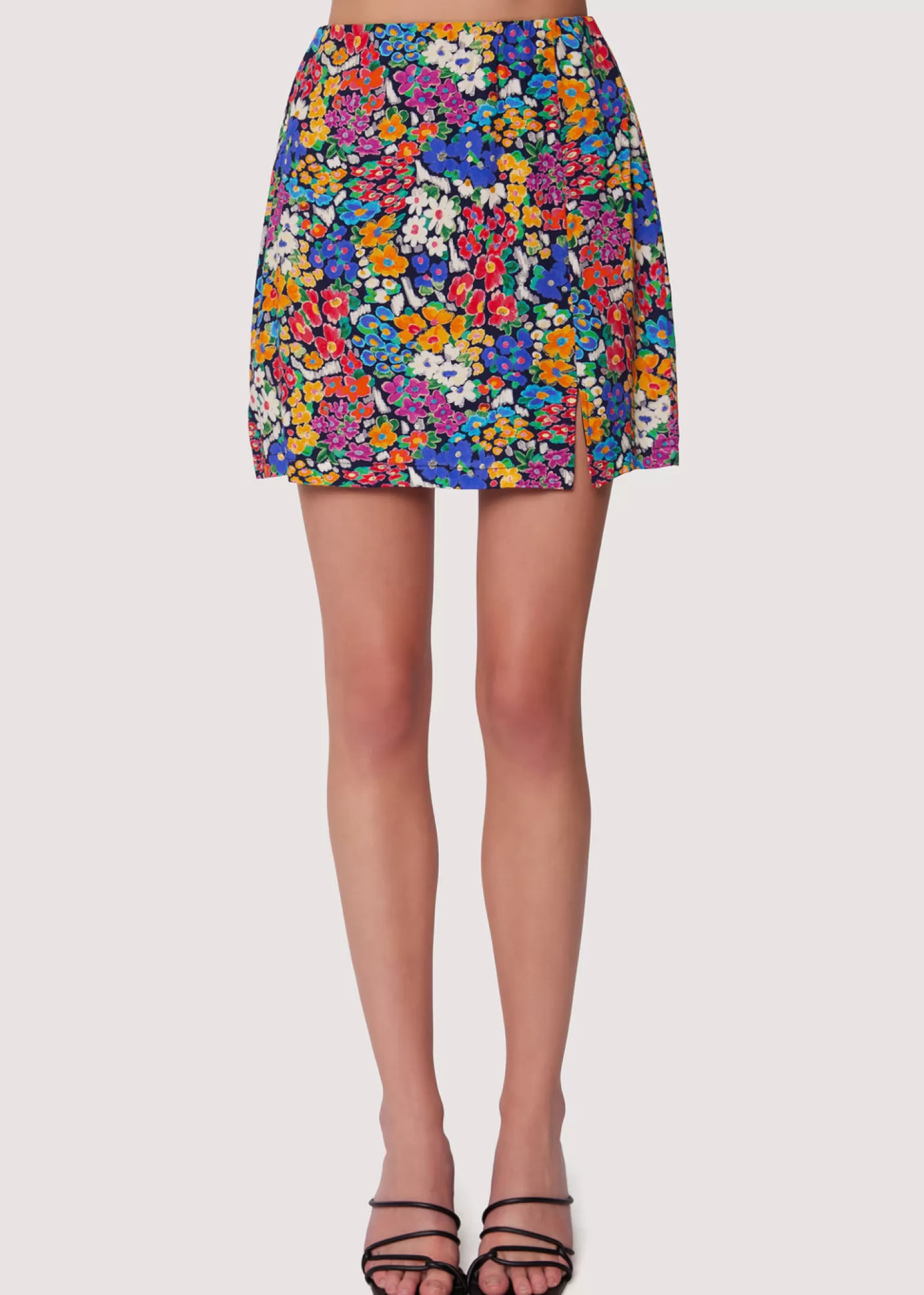 Lost + Wander Sets*Renoir's Terrace Mini Skirt FLOWER-MULTI