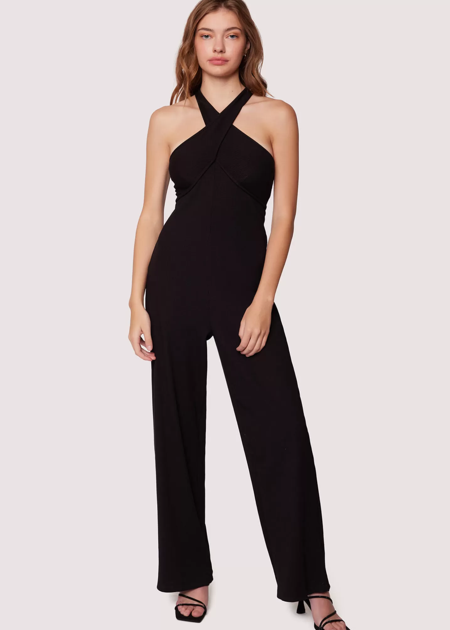 Lost + Wander Romper and Jumpsuits*Stargazing Jumpsuit BLACK