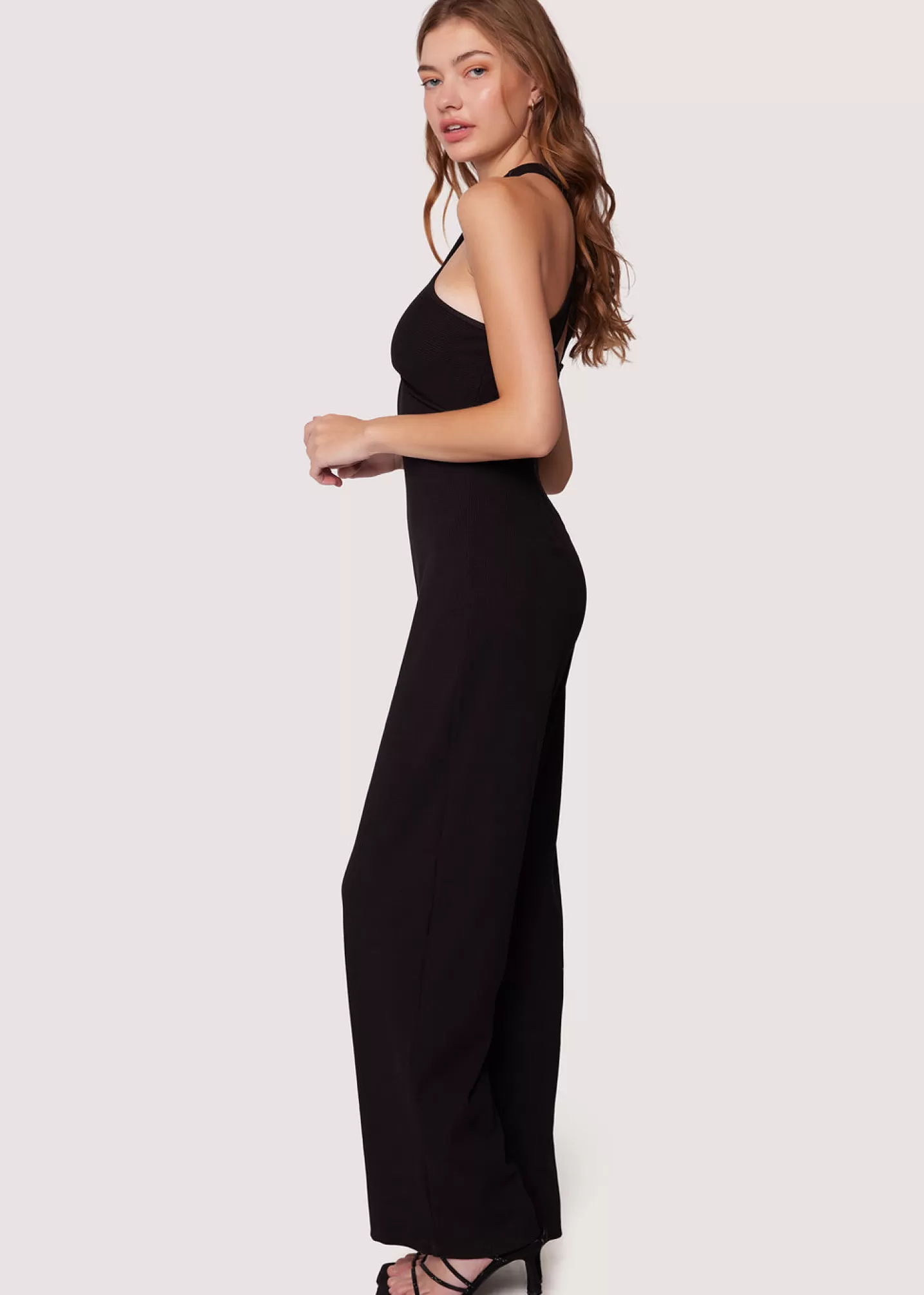 Lost + Wander Romper and Jumpsuits*Stargazing Jumpsuit BLACK