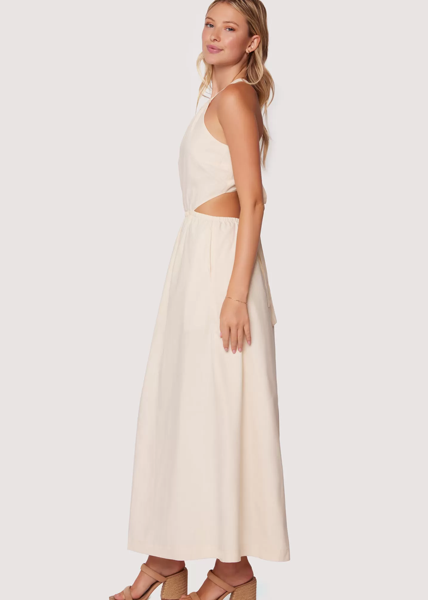 Lost + Wander Dresses*Sunny Business Maxi Dress OFF-WHITE