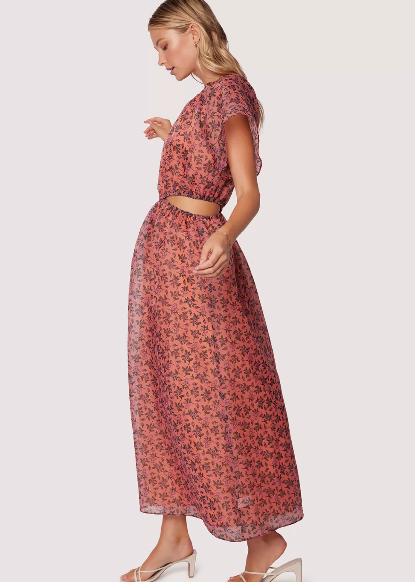 Lost + Wander Dresses*Venus Rising Maxi Dress PINKFLORAL